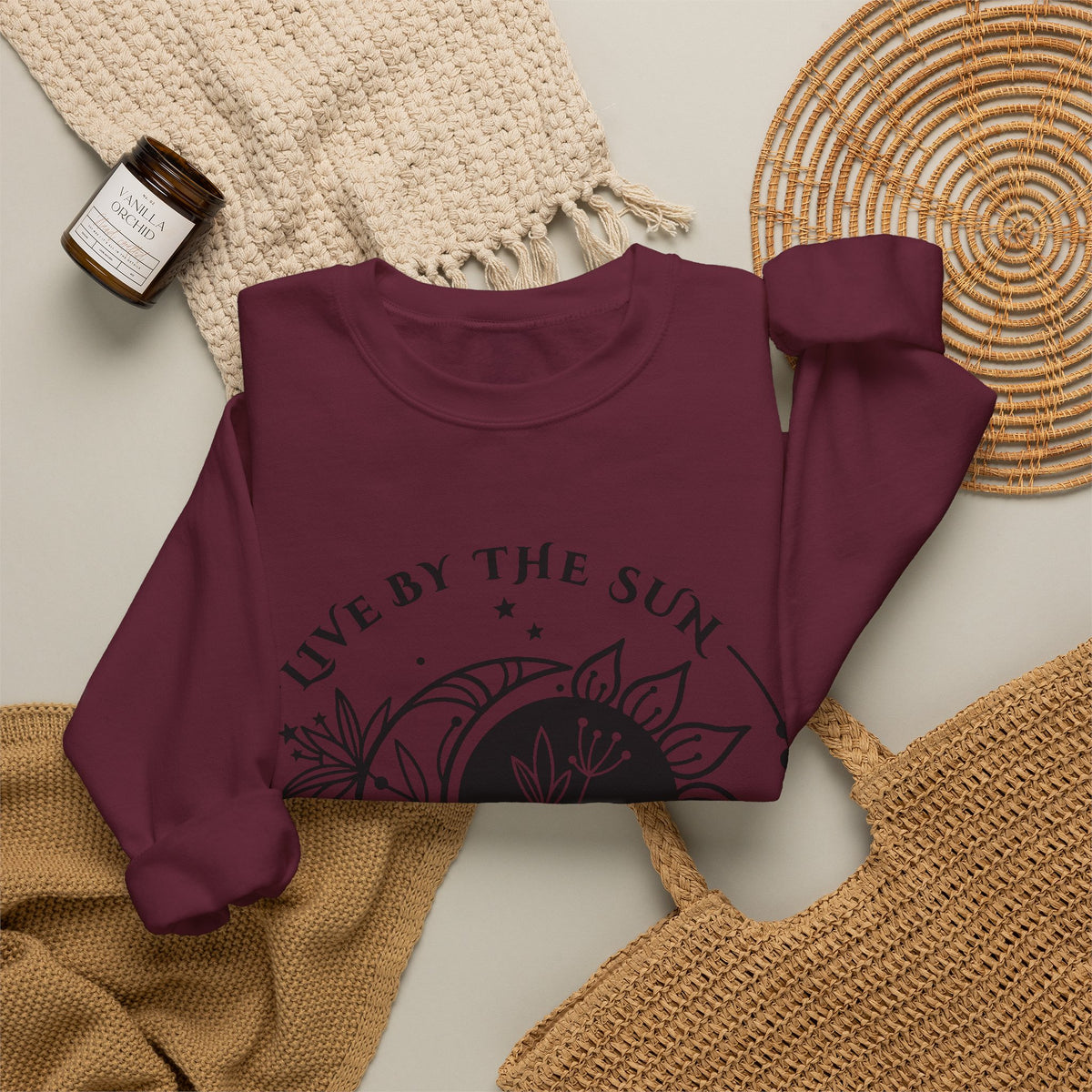 Live by the Sun Love by the Moon Celestial Sweatshirt