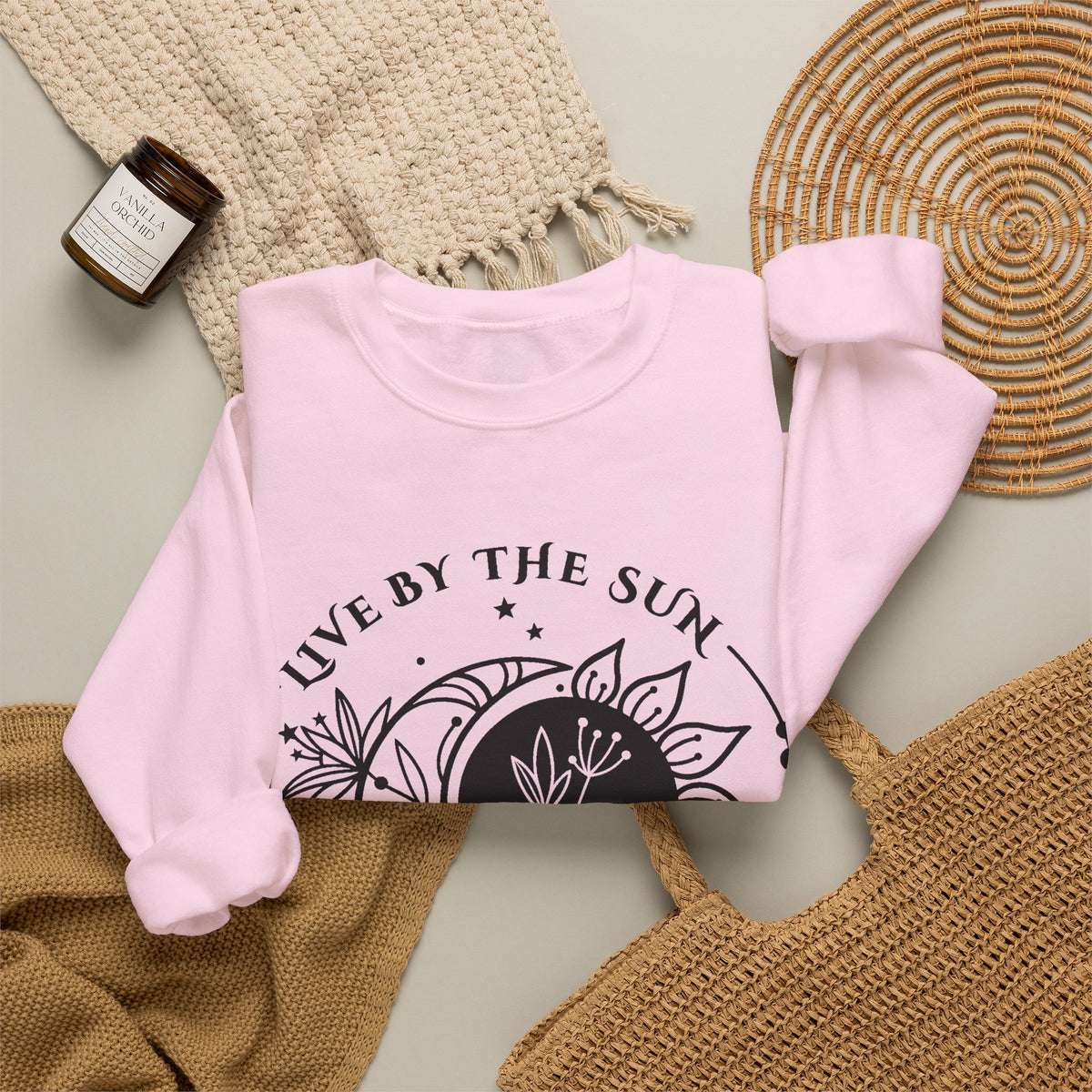 Live by the Sun Love by the Moon Celestial Sweatshirt