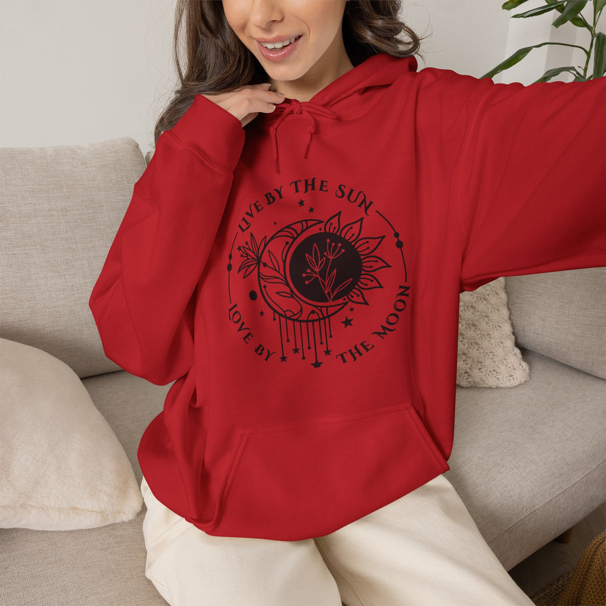 Live by the sun, Love by the Moon Hoodie