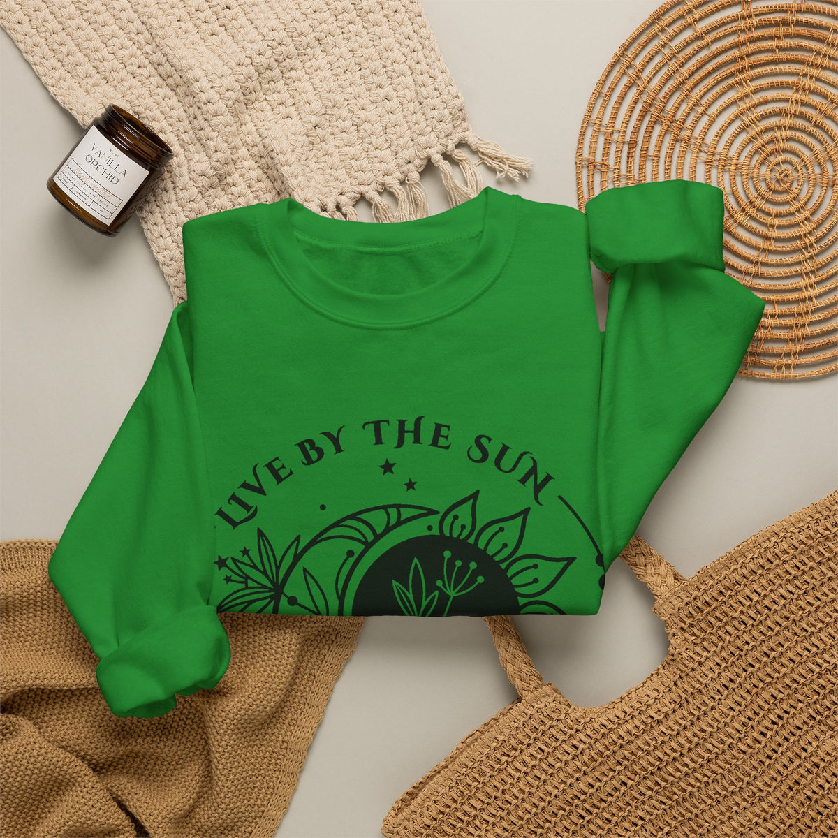 Live by the Sun Love by the Moon Celestial Sweatshirt
