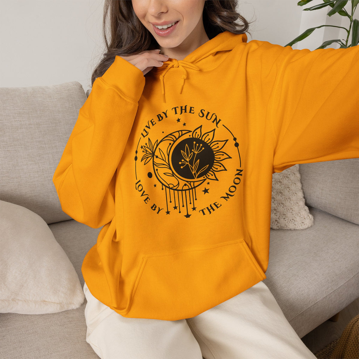 Live by the sun, Love by the Moon Hoodie