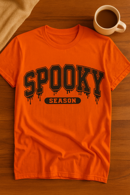 Adult Spooky Season Short sleeve T-shirt