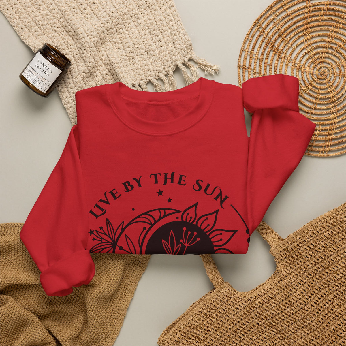 Live by the Sun Love by the Moon Celestial Sweatshirt