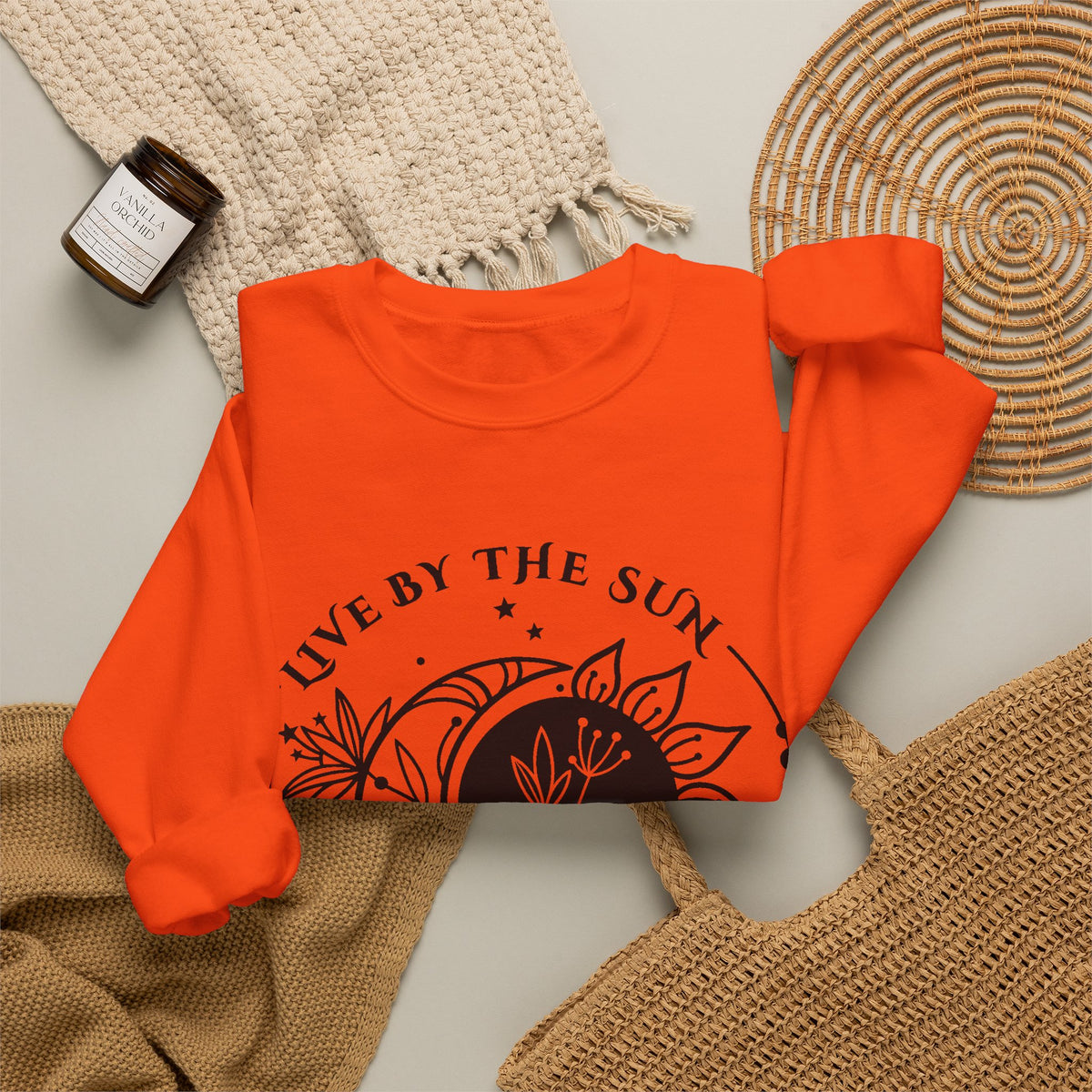 Live by the Sun Love by the Moon Celestial Sweatshirt