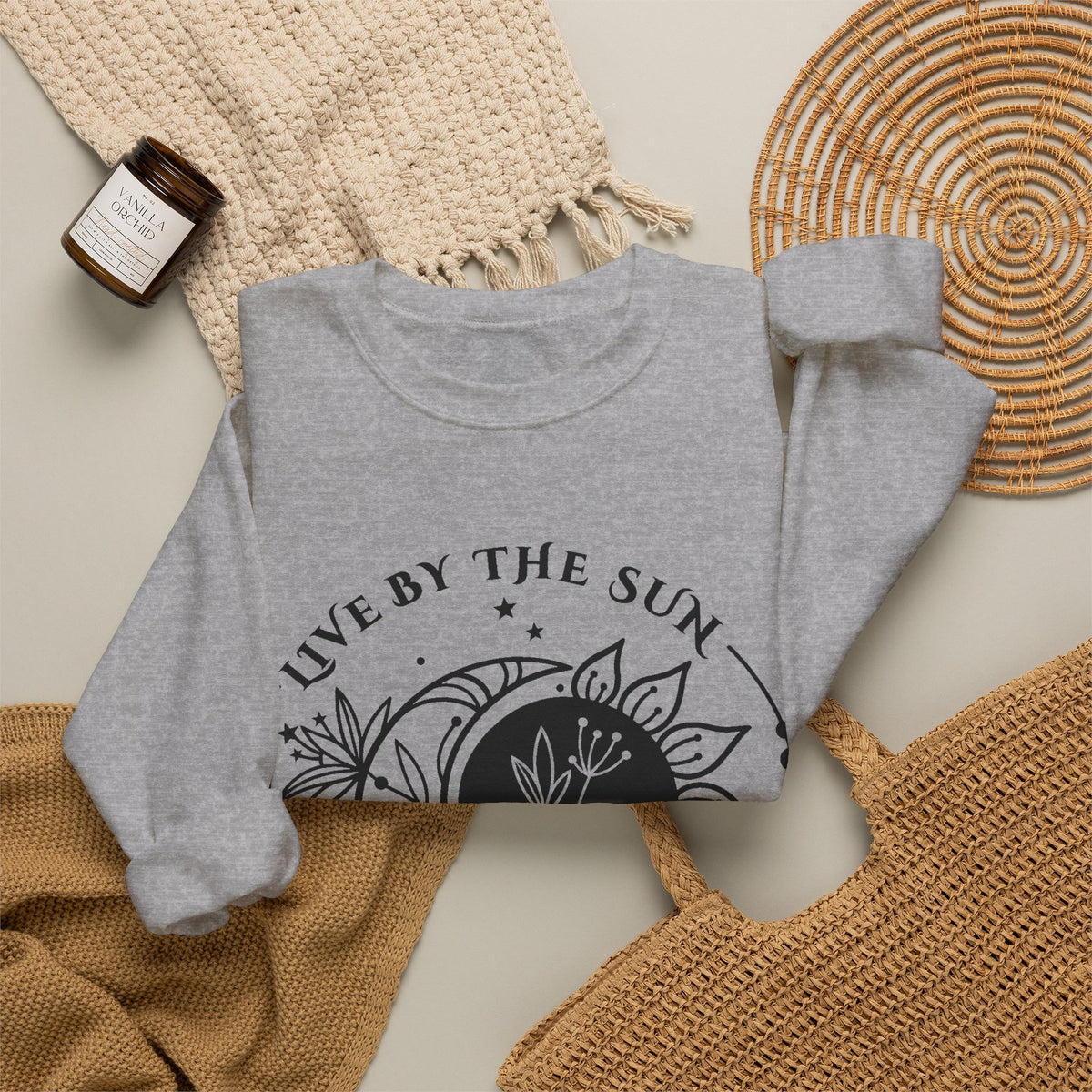 Live by the Sun Love by the Moon Celestial Sweatshirt