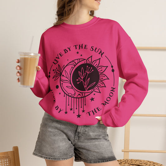 Live by the Sun Love by the Moon Celestial Sweatshirt
