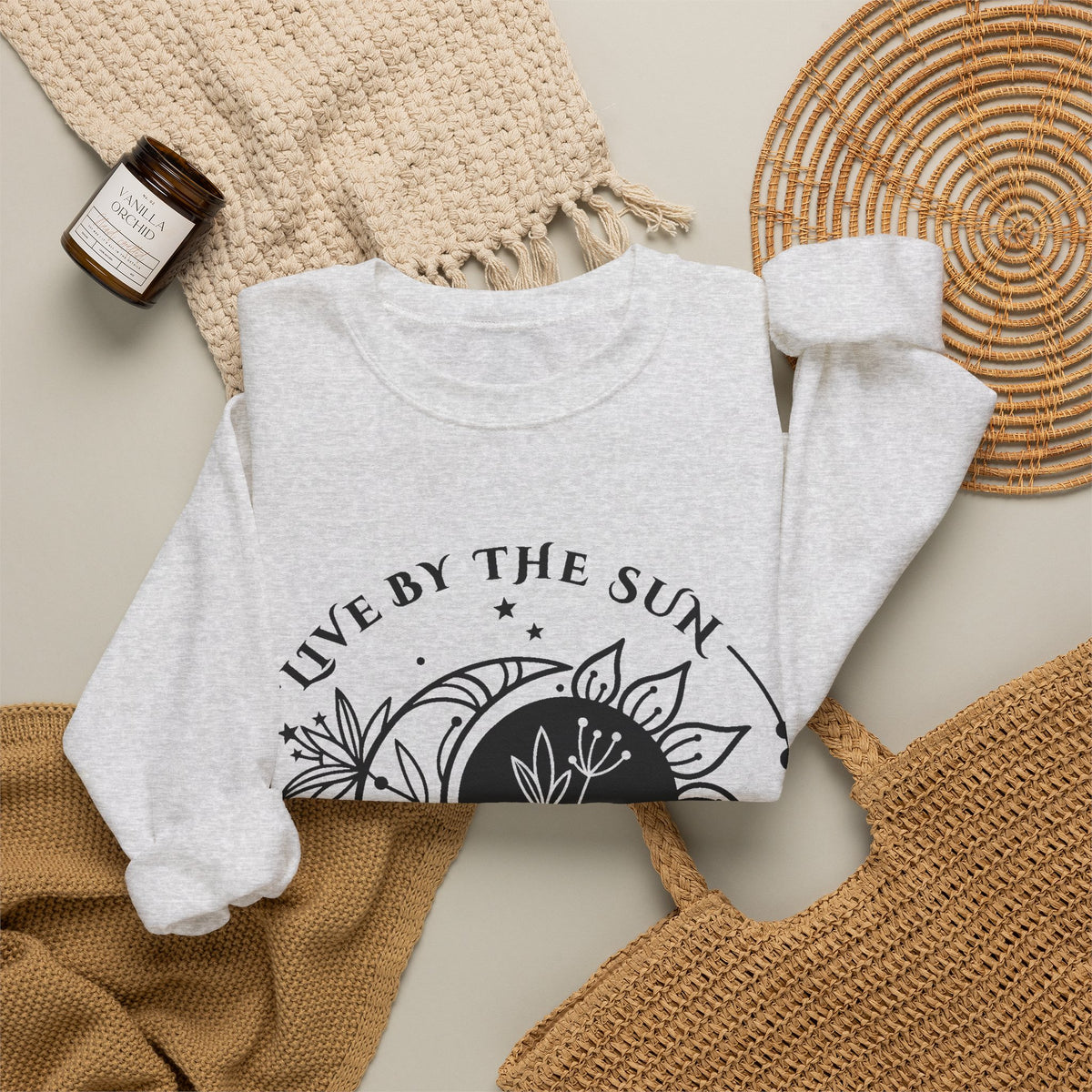 Live by the Sun Love by the Moon Celestial Sweatshirt