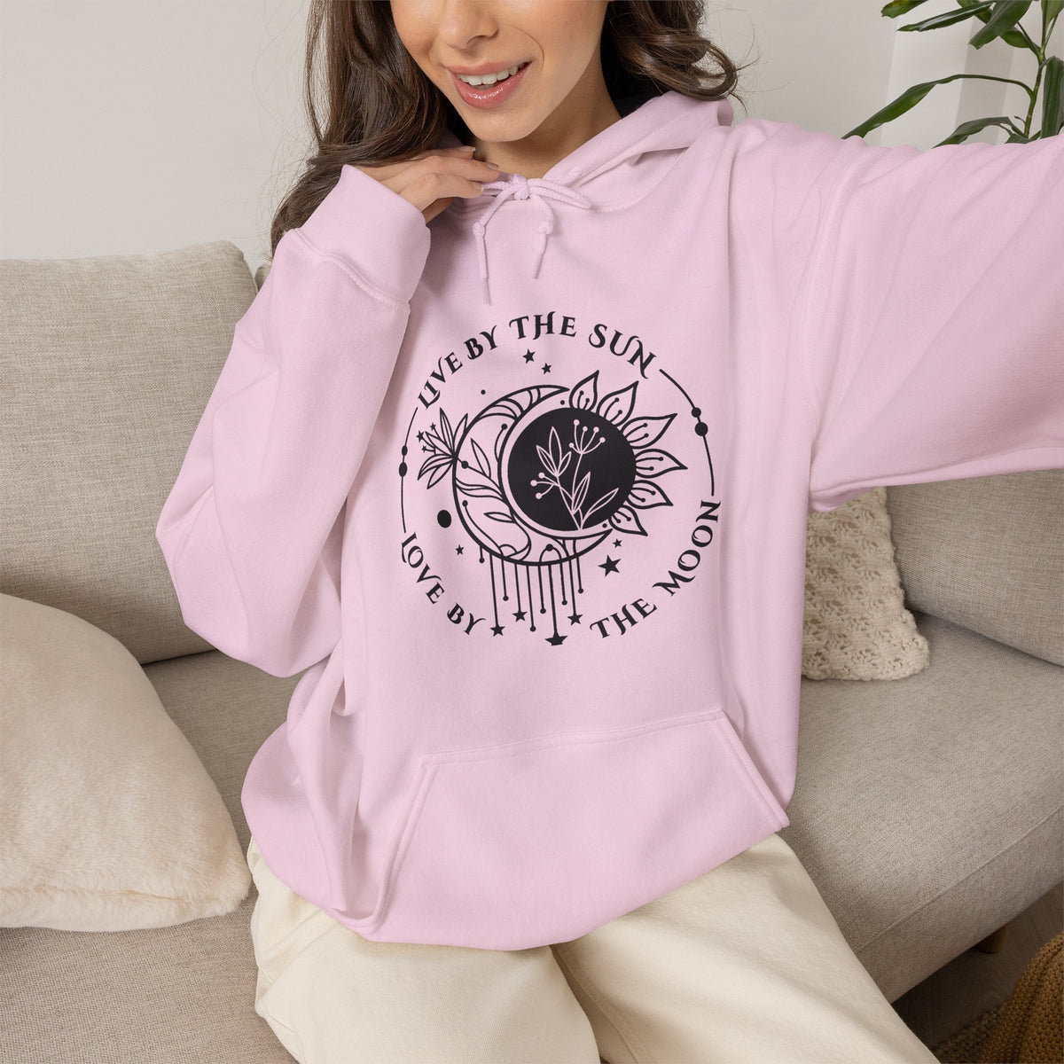 Live by the sun, Love by the Moon Hoodie