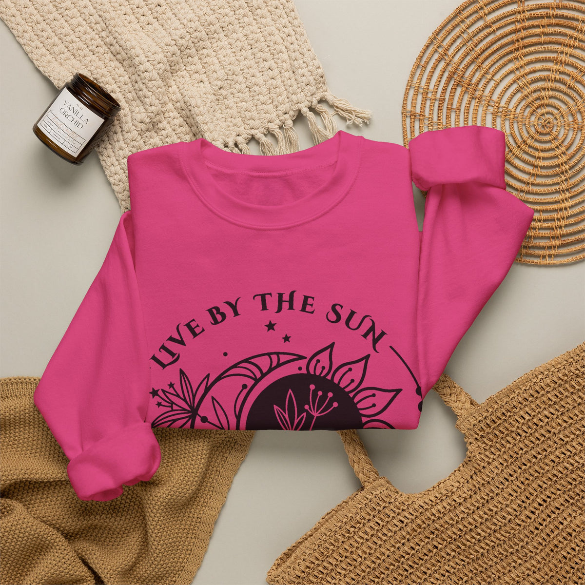 Live by the Sun Love by the Moon Celestial Sweatshirt