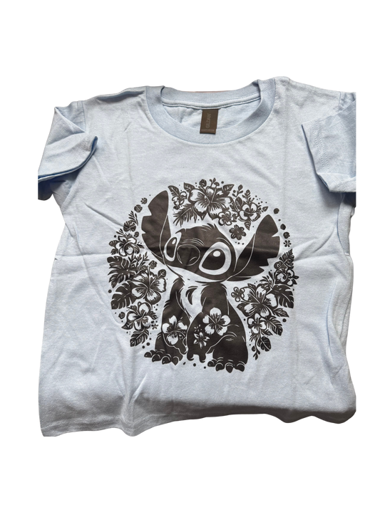 KIDS TEE-Hawaiian cute character tee