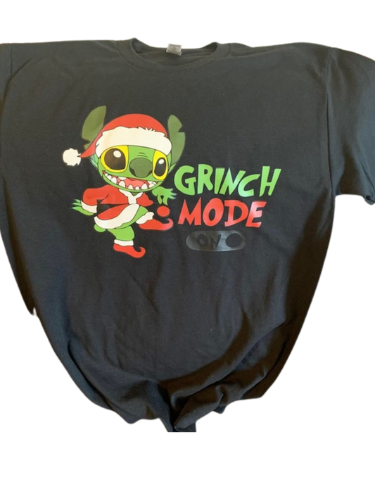 Grinch Mode On – Funny Holiday T-Shirt